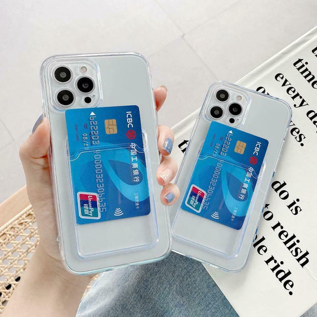 New Case With Card Slot Holder For iPhone XS Max