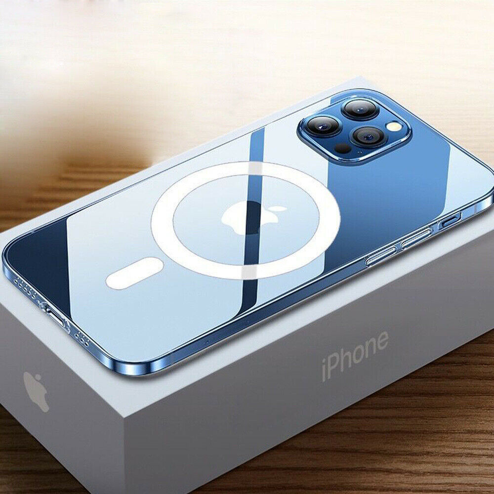 Magnetic Clear Phone Case-MagSafe Shockproof Cover For iPhone 13