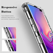 Clear Silicone Bumper Shockproof Case For Samsung S9