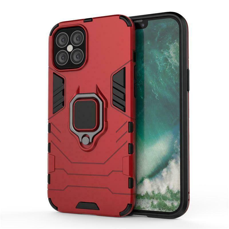 Shockproof Rugged 360 Ring Stand Armor Cover Apple iPhone 12 Mini 5.4”