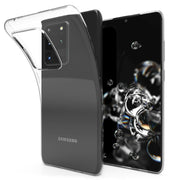 Samsung Galaxy S22 Plus Case, Slim Clear Silicone Gel Phone Cover