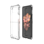 For Samsung Galaxy Z Flip 3 Case Acrylic Clear Shockproof Ultra Thin Cover