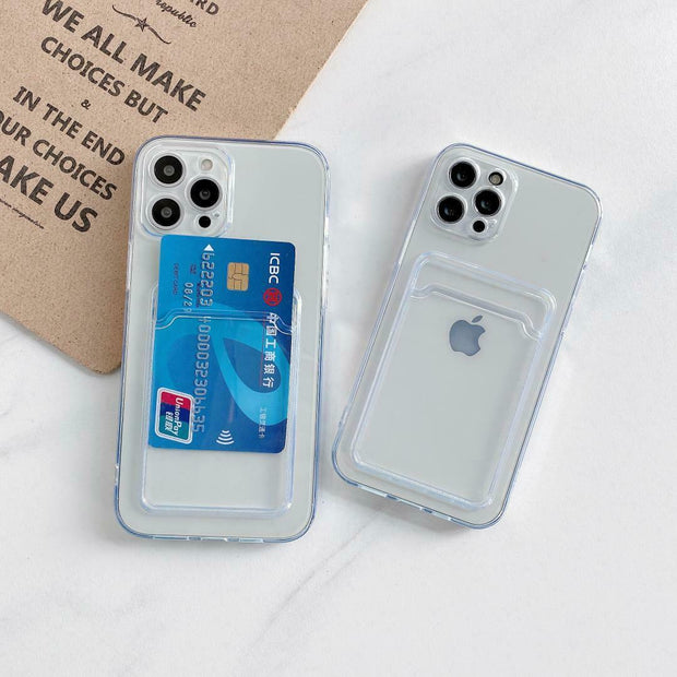 New Case With Card Slot Holder For iPhone 12 Pro 6.1”