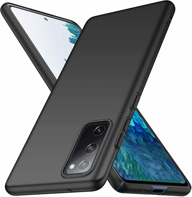 For Samsung Galaxy S20 FE Case Ultra Slim Hard Back Cover - Matte Black