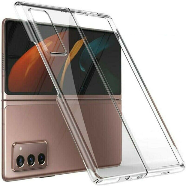 New Hard Plastic Ultra Thin Black Clear Case Cover For Samsung Galaxy Z Fold 3