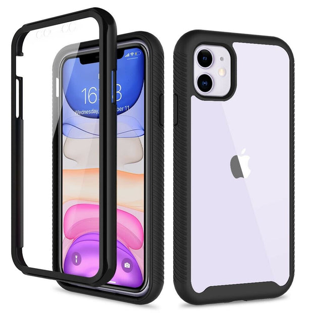Full Body Hybrid Clear Shockproof Case For iPhone 13 Pro Max Cover