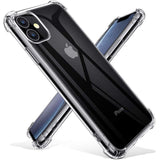 Apple iPhone 11 Pro Clear Silicone Bumper Shockproof Case