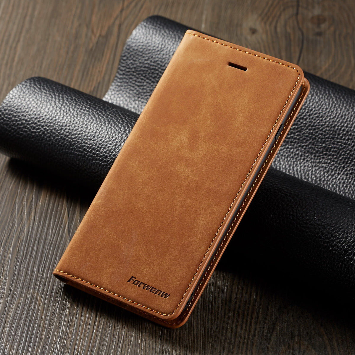 Luxury Leather Wallet Flip Case Cover For iPhone 13 Pro