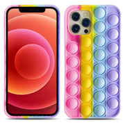 Fidget Push Pop Bubble Toys Phone Case For iPhone 12 PRO 6.1