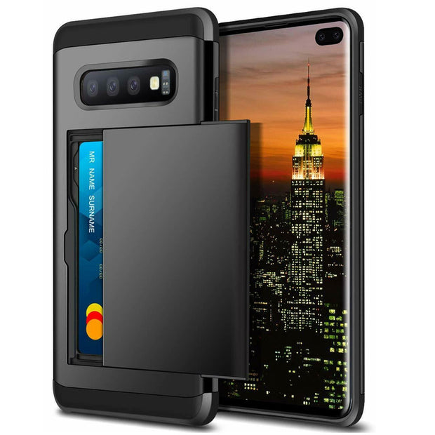 Samsung Galaxy  S21 Ultra  Card Holder Hard Cover Case