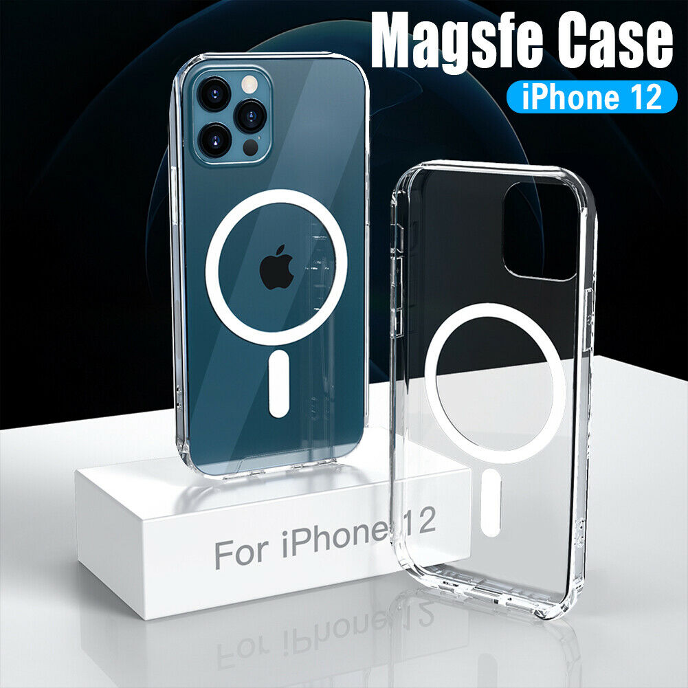 Magnetic Clear Phone Case-MagSafe Shockproof Cover For iPhone 13