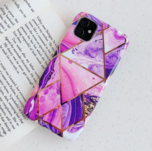 Apple iPhone XS Max Marble Silicone Phone Case Cover