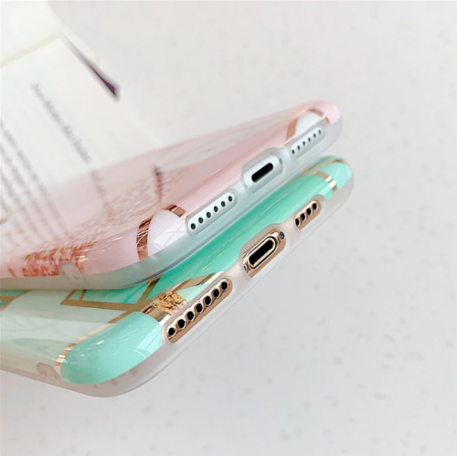 Marble Phone Cover Silicone Case For iPhone 12 6.1”