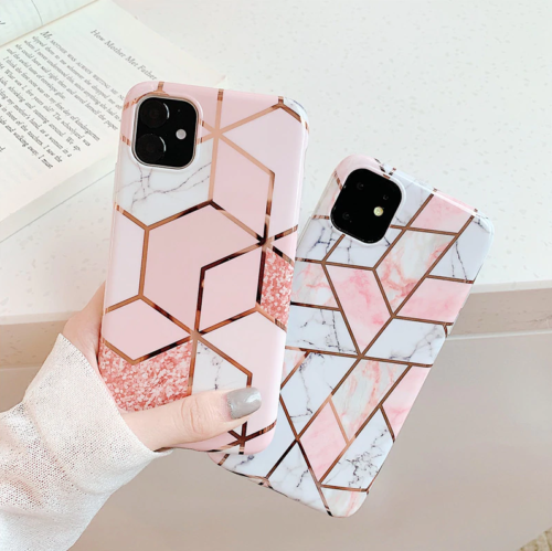 Marble Phone Cover Silicone Case For iPhone 12 Pro Max 6.7”