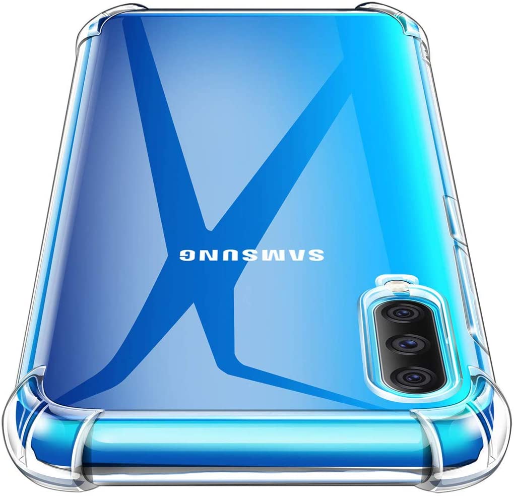 Samsung A10 Transparent Silicone Gel Case Cover