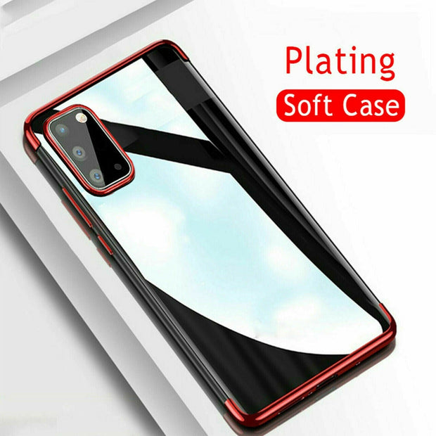 Samsung A12 Case TPU Gel Silicone Plating Case