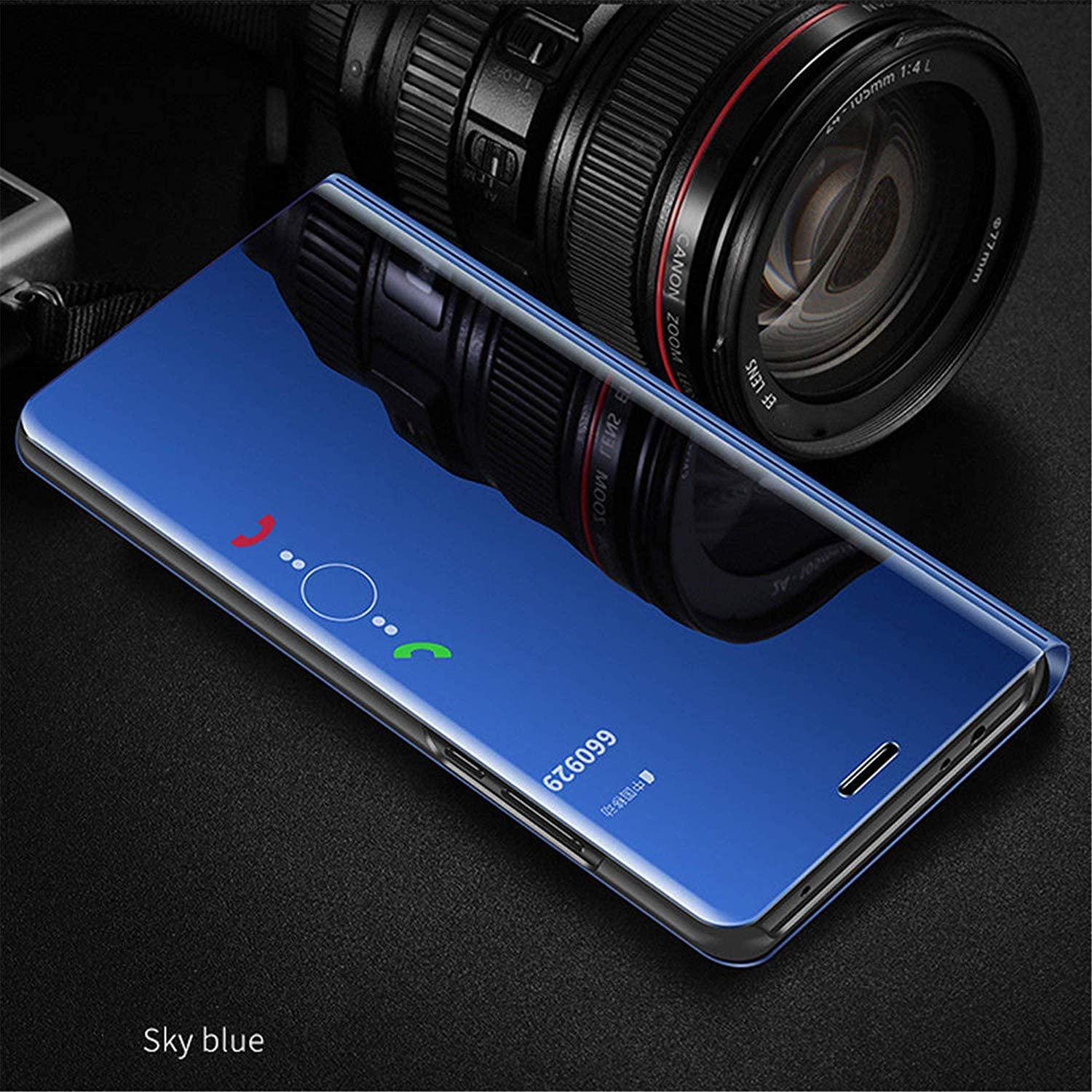 Samsung A40 Mobile Phone Case Mirror Protective Case