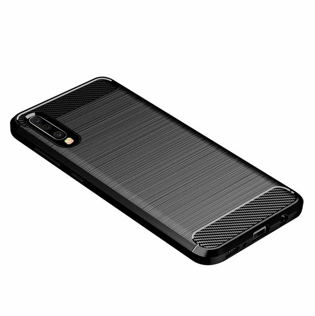 Samsung Galaxy A13 4G Carbon Fibre Gel Case Cover