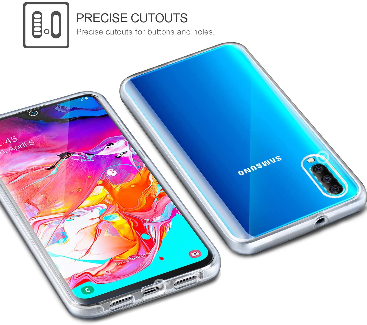 Samsung Galaxy A12 Shockproof Gel Case