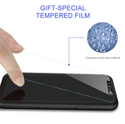 CASE For iPhone 7 Shockproof 360° Tempered Flim