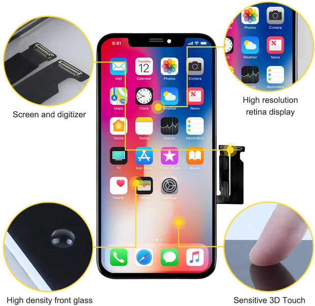 Replacement For iPhone X /XS Screen LCD Touch Premium Quality JK Orginal Brand