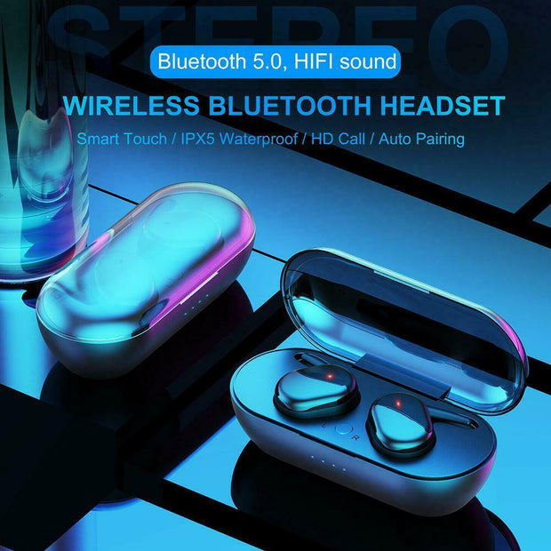 Bluetooth Headphones Earphones for iOS Android TWS